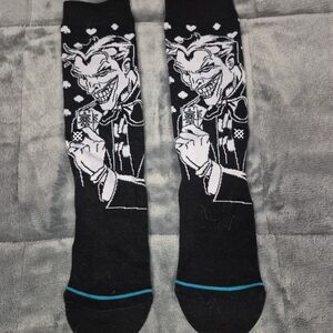 Stance Black and White Joker Socks